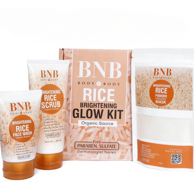 RICE EXTRACT BRIGHT & GLOW SKIN KIT