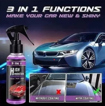 Cars Ceramic Coating Spray ,hydrophobic, Scratch Protection (100 Ml )