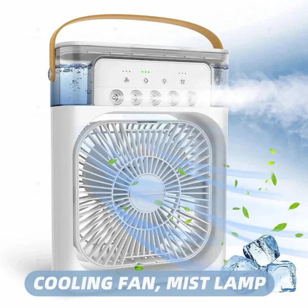 Portable Air Conditioner Fan, Mini Evaporative Air Cooler Usb Electric